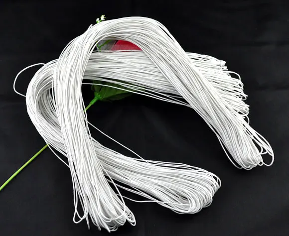 18 Farver 80m/masse Voksbehandlet Læder Tråd, Voks Bomuld Snor String Rem DIY Vævede Armbånd Halskæde Smykker Tilbehør 1mm/2mm