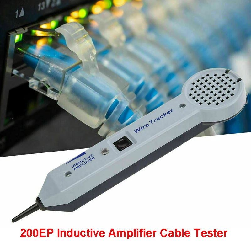 Høj Nøjagtighed 200EP Netværk kabeltester Tone Generator Induktiv Forstærker med Justerbar Volumen Wire Tester