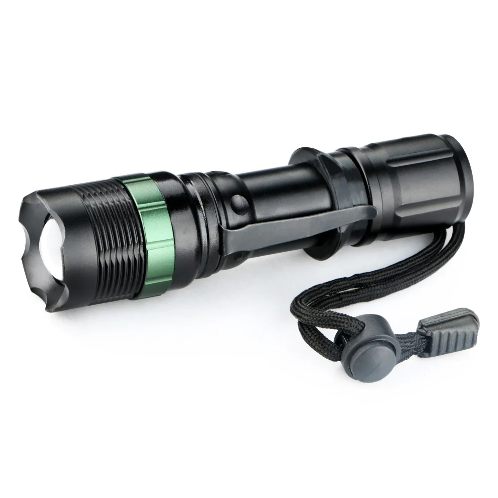 Lommelygte Justerbar 3000 Lumen Aluminium Legering Zoomable Q5 LED Lommelygte Torch Zoom Lampe Lys Camping