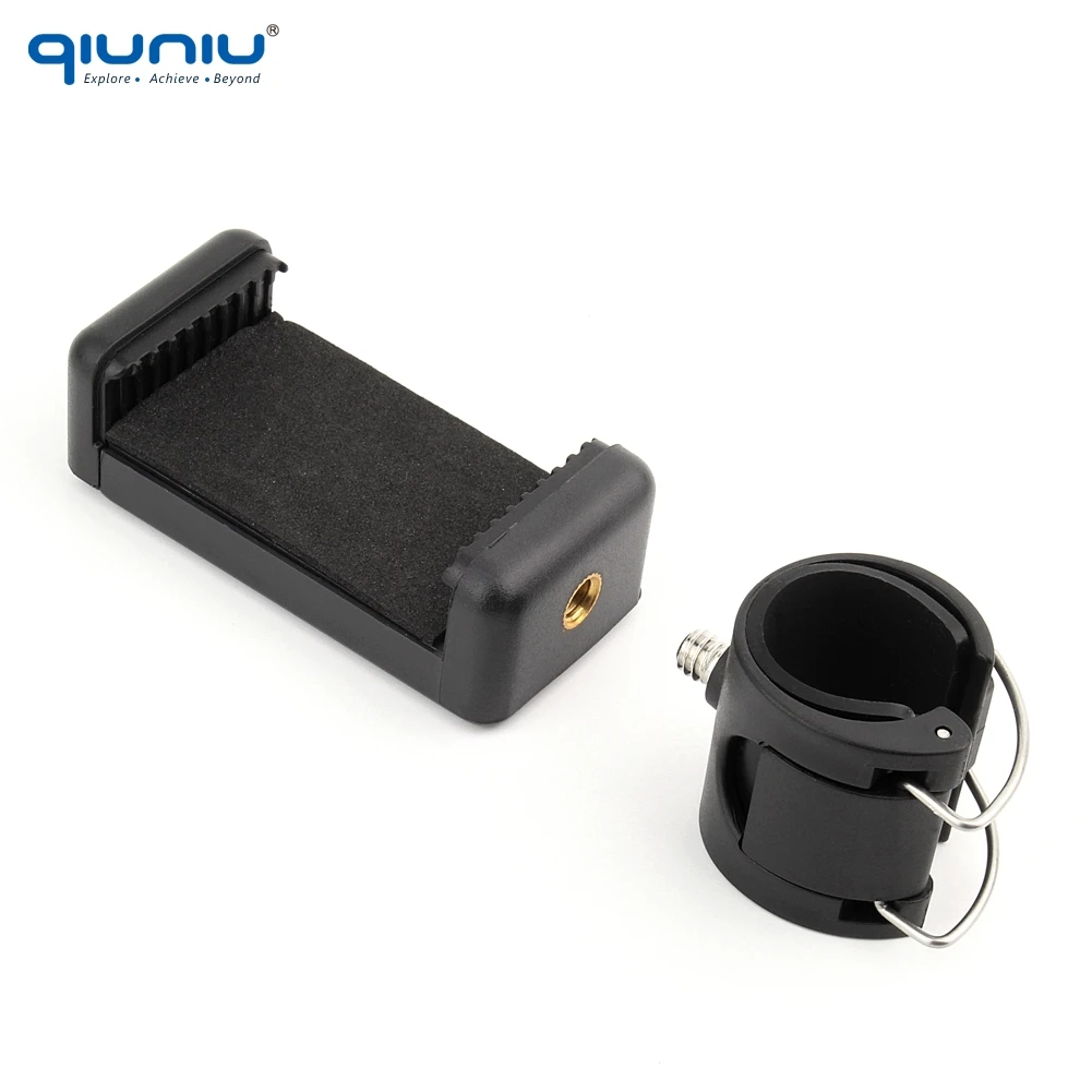 QIUNIU APP Celle Mobiltelefon Clip-Beslag Holderen Adapter Montere Tilbehør til GoPro Hero 7 6 5 4 3+ 3 Monopod Pole