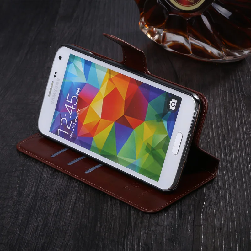 Flip etui til Motorola Moto E5 Plus Cover Tasker Retro Læder Tegnebog case Beskyttende kortholderen Book style Magnetiske Telefon Shell