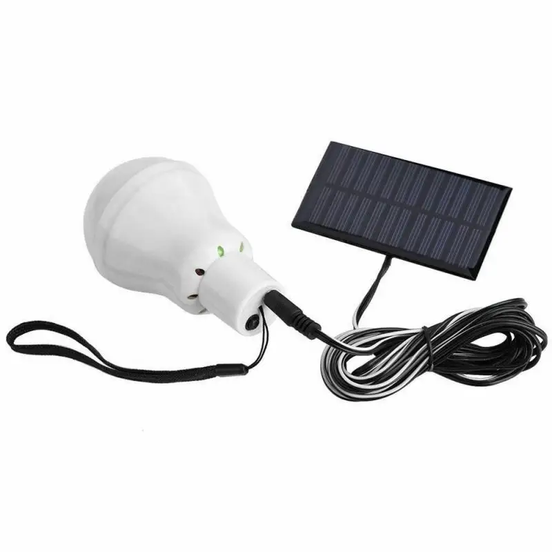 3.6 V Solar Panel Power LED Pære Lys Bærbare LED Solar Lampe Opkrævet Solenergi Nødsituation Lys Pære Til Udendørs camping gård