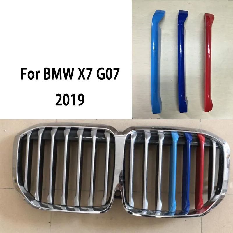 Bil Styling Til BMW X7 G07 2019 BMW Tilbehør 3D Motorsport Klistermærker Foran Racing Gitter i Grill M Farver M power Performance