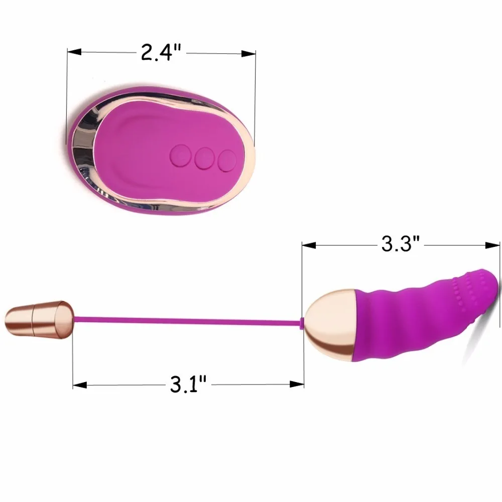 Trådløs Fjernbetjening Vibrator Adult Sex Toy Kraftfulde Bullet Vbrating Æg Produkt til Kvinder, Vagina Kegel Bolden Erotisk Massage