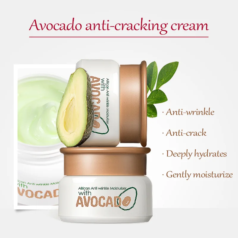 Koreanere Kosmetiske Avocado Skin Care Face Lift Essensen Bud Anti-Aging Kridtning Rynke Fjernelse Creme til Ansigtet Hyaluronsyre 35g