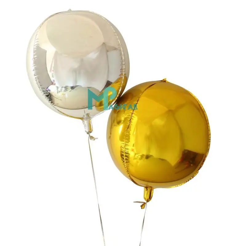 116pcs Grå Hvid Ballon Guirlande-Arch Kit Chrome 4D Sølv Guld Balloner Til Bryllup 1st Fødselsdag, Baby Shower Fest Dekorationer