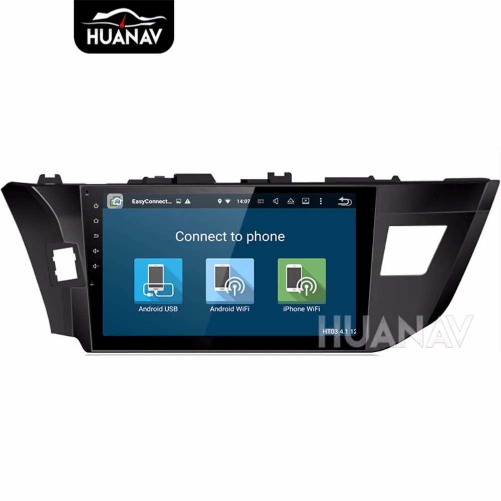 Android8.0 4GB+32GB/Android7.1 2 GB+16GB Bil DVD-afspiller GPS-navigation til Toyota Corolla 2016 GPS-NAVIGATION auto Head Unit
