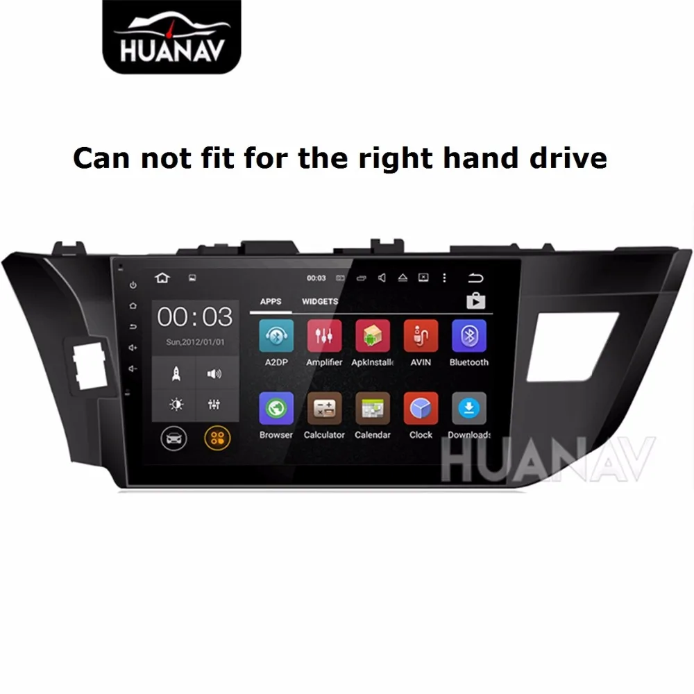 Android8.0 4GB+32GB/Android7.1 2 GB+16GB Bil DVD-afspiller GPS-navigation til Toyota Corolla 2016 GPS-NAVIGATION auto Head Unit