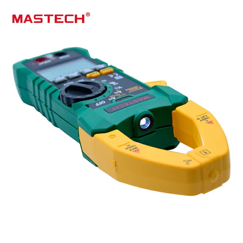 MASTECH MS2115B aktuelle Digitale clamp meter AC/DC strøm spænding 6000 Tæller NCV trms USB-clamp meter mulitimeter tester 1000A