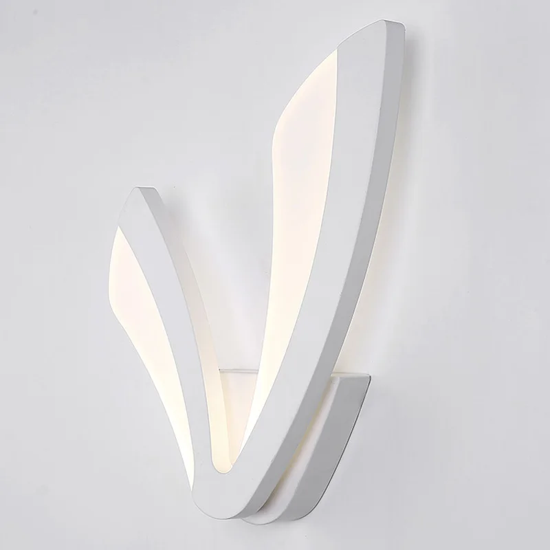 LED Fashionable væglampe Soveværelse Sengen Trapper Korridor Enkel væglampe 110V 220V Dekorative Væg ligh