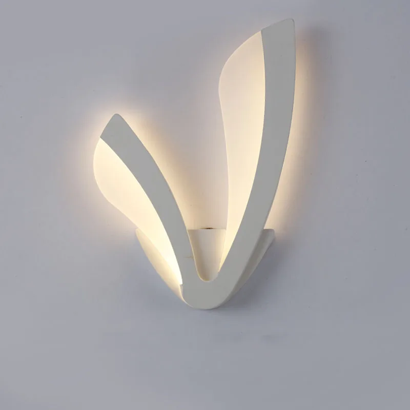 LED Fashionable væglampe Soveværelse Sengen Trapper Korridor Enkel væglampe 110V 220V Dekorative Væg ligh