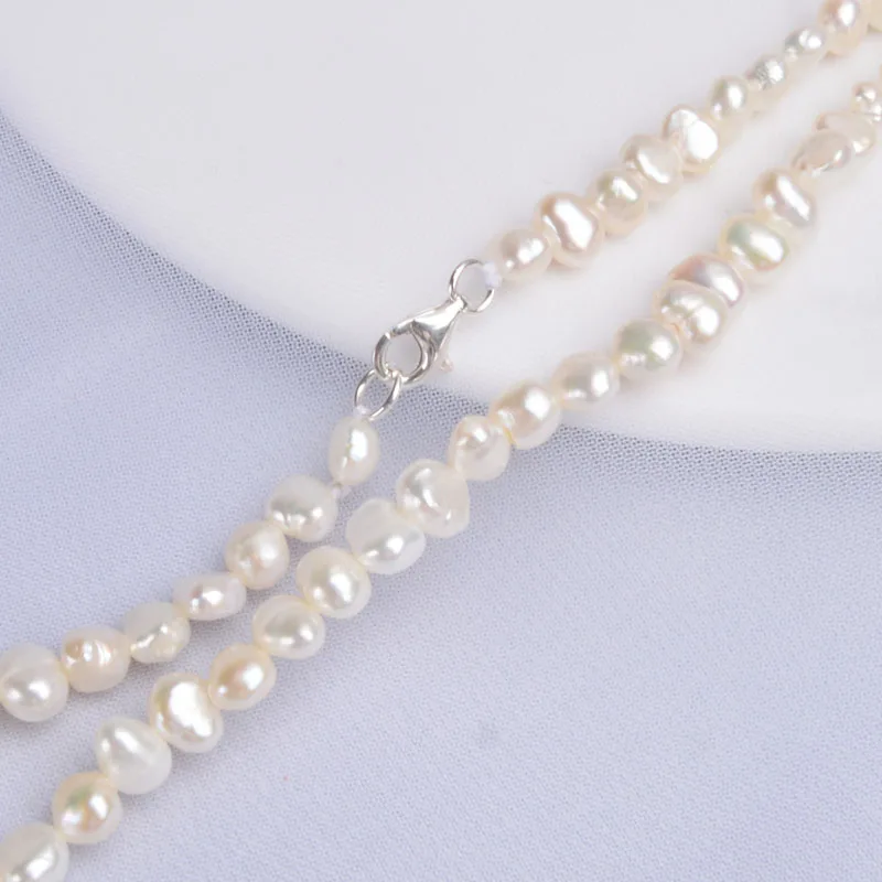 ASHIQI 160 cm Lang Naturlige Ferskvands Perle Halskæde Til Kvinden Gave 2019 Flere Måder at Bære Sweater Kæde Smykker