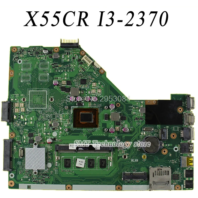 X55CR Bundkort I3-2370 4GMemory REV3.2 For Asus X55CR X55VD Laptop bundkort X55CR Bundkort X55CR Bundkort test OK