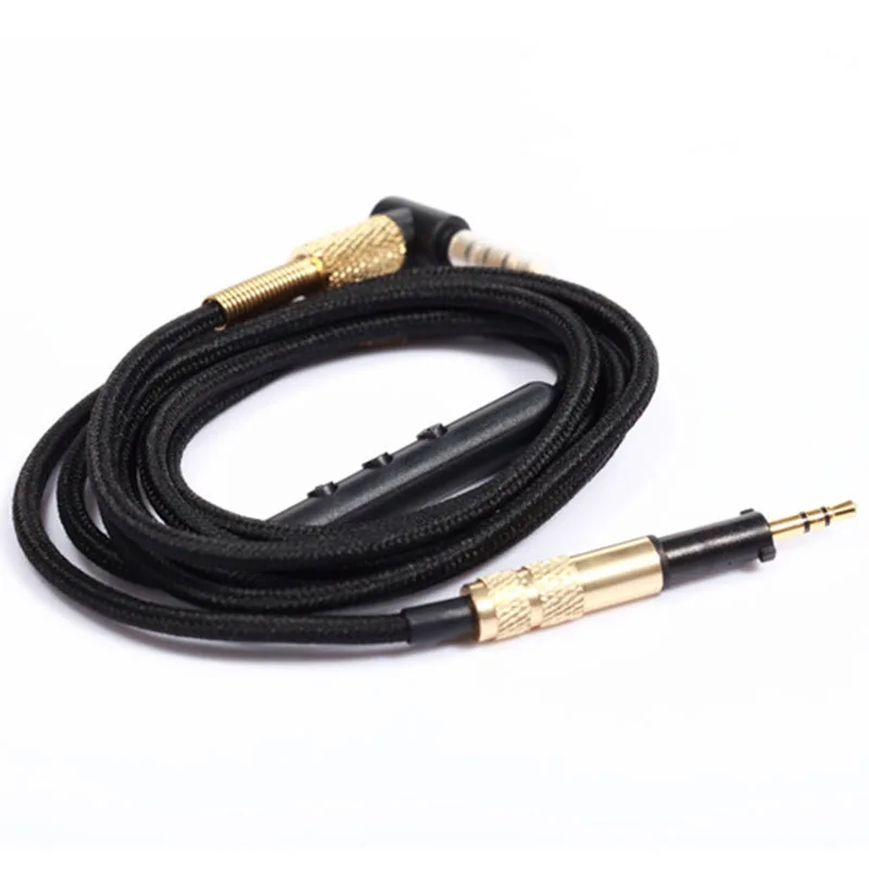 Renensin K450 hovedtelefon kabel-Hifi-Lyd kabel-line for AKG K451 K480 Q460 Hovedtelefoner Snore med Mic Volume til iPhone og Android