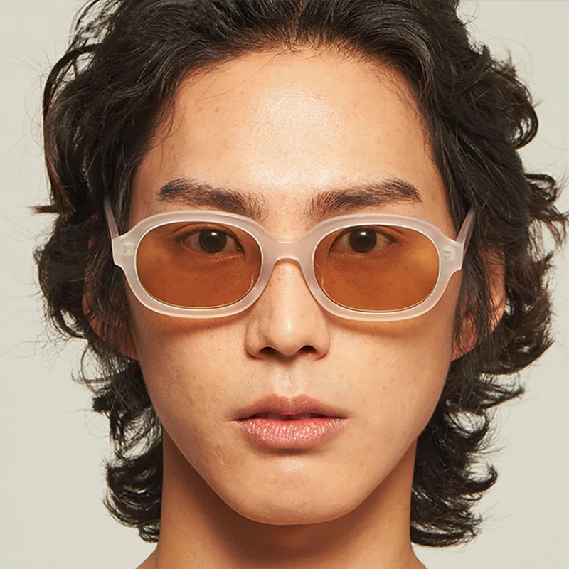 2020 ny tendens i Europæiske og Amerikanske Solbriller mandlige retro solbriller konkave ovale briller Solbriller Kvinder sol briller