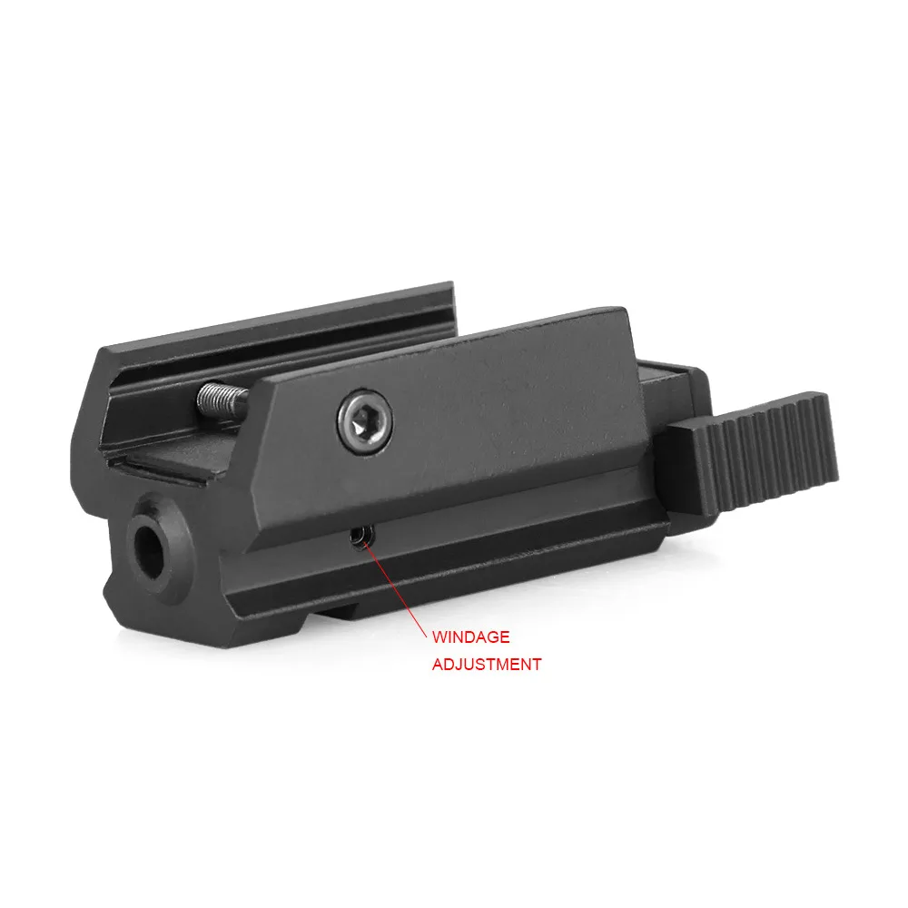 Taktisk Gun Red Dot Laser Syn for glock 17 19 22 23 31 32 Pistol Airsoft Gun Syn laser Anvendelsesområde 20mm jernbane laser til jagt ac