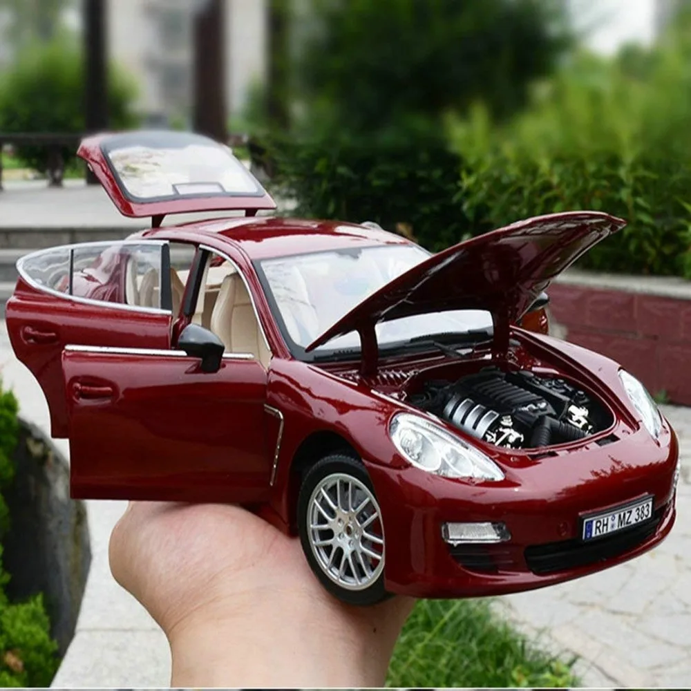 1:18 Simulering legering sportsvogn model For Panamera med Rat kontrol front-hjulsstyring legetøj for Børn