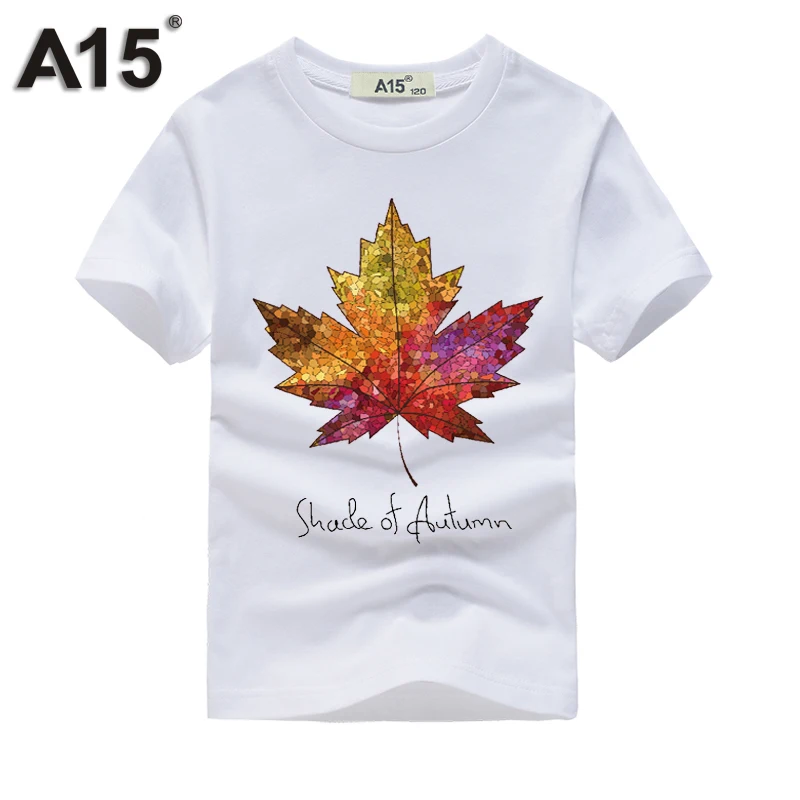 A15 2018 Drenge Blomst lille Barn Pige Top med Print Kids Tøj Print Outfits Børn kortærmet T-Shirt Størrelse 6 8 10 12 14 År