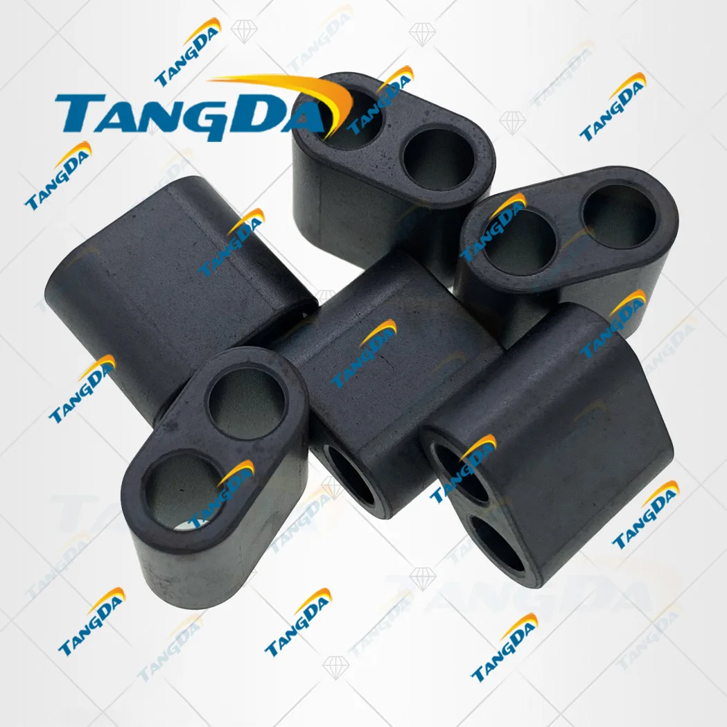 TANGDA 15 8 13,5 mm ferrit kerne L*W*HT 15*8*13.5 mm ID5mm 5 hul bead filter EMI anti-indblanding dobbelt hul 2 hul T