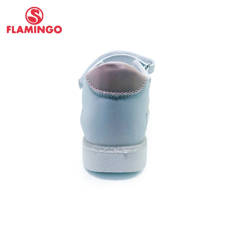 FLAMINGO 2020 Piger' sommer pailletter pryder plus-size del af deres sandaler STØRRELSE 31-36# 201S-HL-1755
