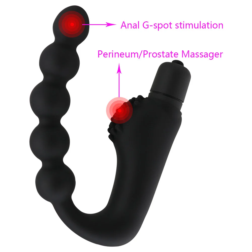 Man nuo 10 Hastigheder af Vibrationer Prostata Massager Sex Anal Produkt/Butt Plug Vibrator Vibrator Anal Perler sexlegetøj til Kvinde Mænd