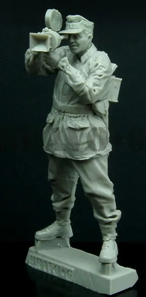 1/35 Skala tyske Felt Reporter 3 Person Miniaturer World War II Umalet Resin Model Kit Figur Gratis Fragt