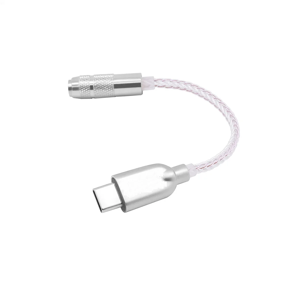 USB-C 3,5 mm Audio Adapter Bærbare DAC Type C Jack ES9280c Pro Bedre End Meizu DAC 32bit384khz for Samsng S20/Note20 iPad