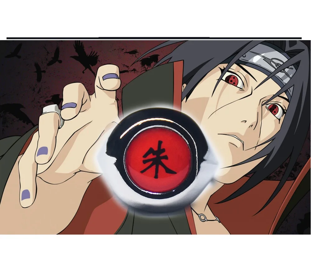 Anime Naruto Ring 10stk/set Akatsuki Sasuke og Itachi Ring Cosplay Prop Orochimaru Sasori Hidan Sin Pein Tilbehør
