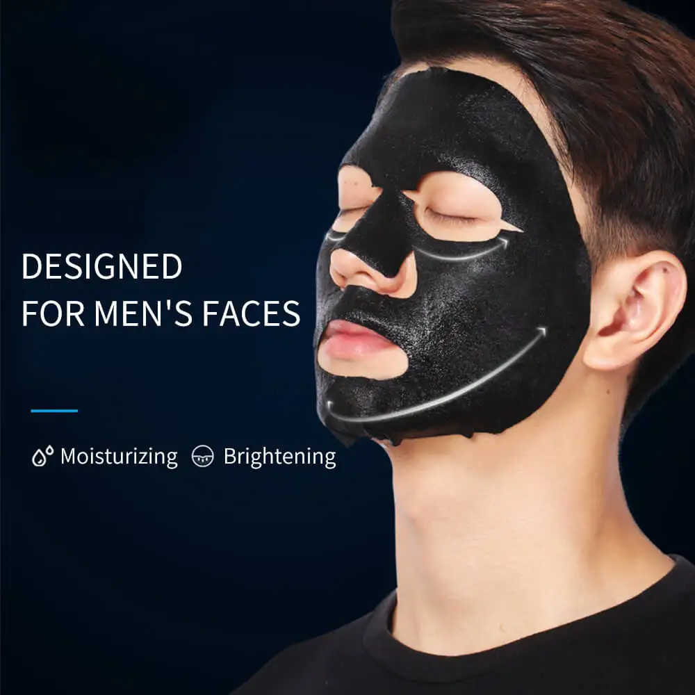 Kinesiske Engros Disponibel Ansigt Hudpleje Mænd Ark Facial Mask