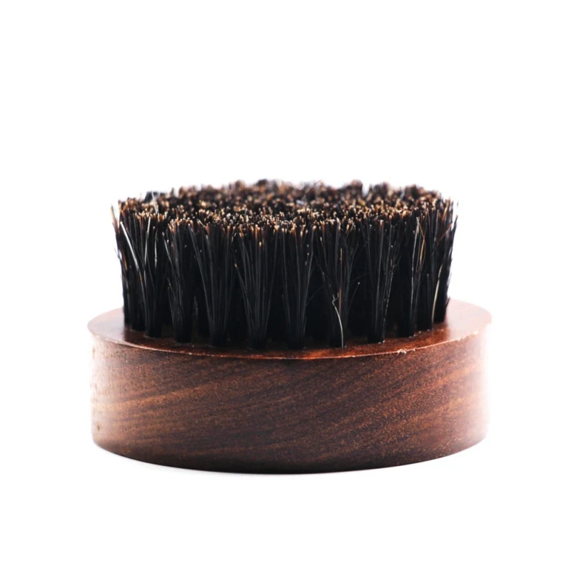 1 stk Mini Skæg Boar Brush Børste Overskæg Naturlige Træ Kam Håndlavet Grooming Kit Mænd Skæg, Overskæg Pleje