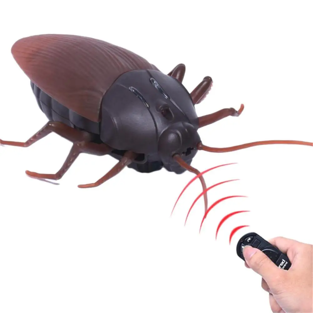 1PC Infrarød Fjernbetjening Insekt Toy Simulering Spider Myrer, Kakerlakker Elektriske RC Toy Halloween Gave For Voksne Insekter Sjov