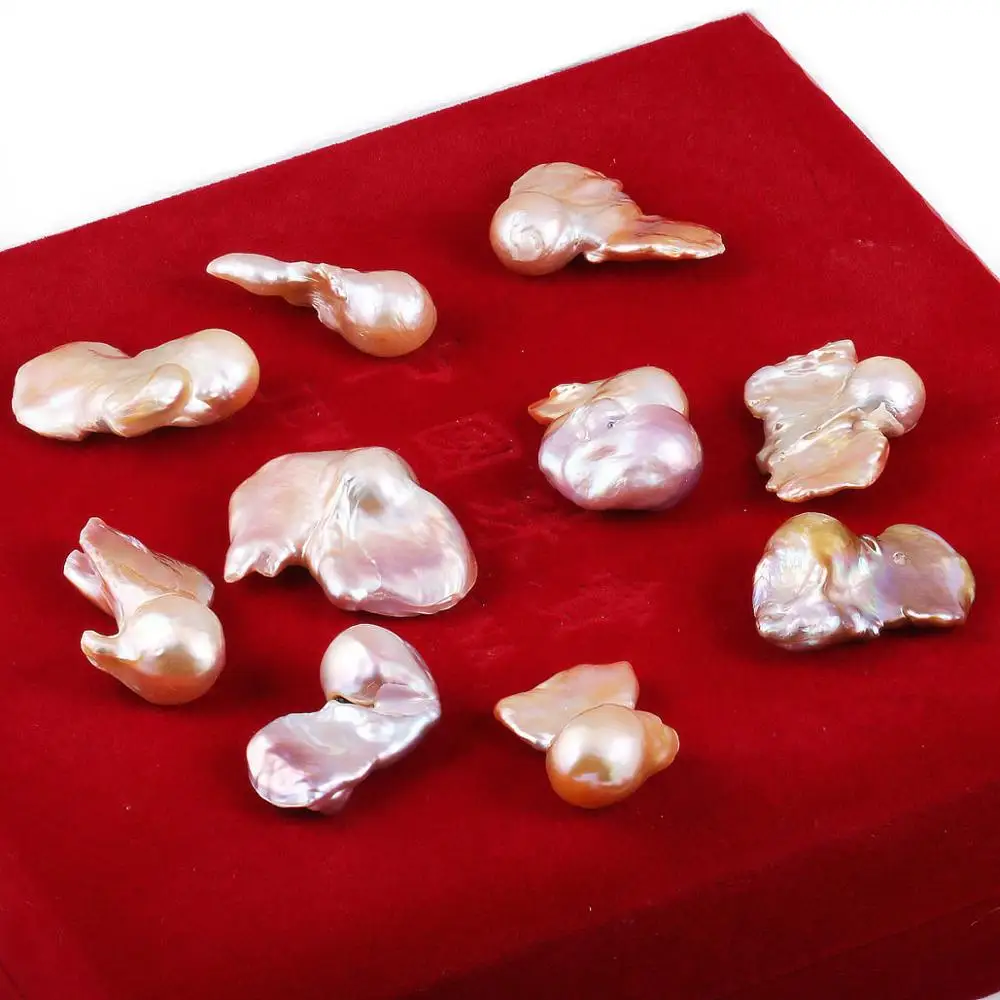 Naturlige ferskvandsperle Perle Uregelmæssig Form Barok Løse Perler Til smykker at gøre DIY halskæde øreringe armbånd tilbehør