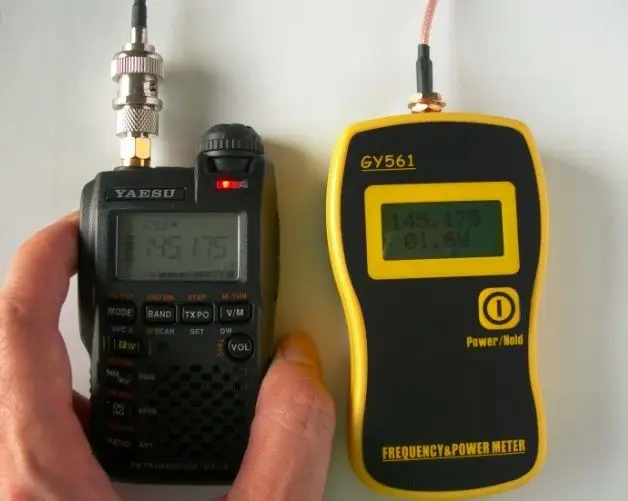 1 MHZ til 2400 MHZ med radio frekvens meter 50 w power meter GY561