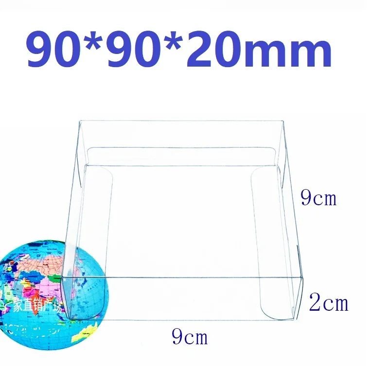 90*90*Wcm Klar, Gennemsigtig Plast PVC Box Form Gaver Max Party Candy Box Cupcake Emballage Bryllup Part Fordel af Forbrugsstoffer