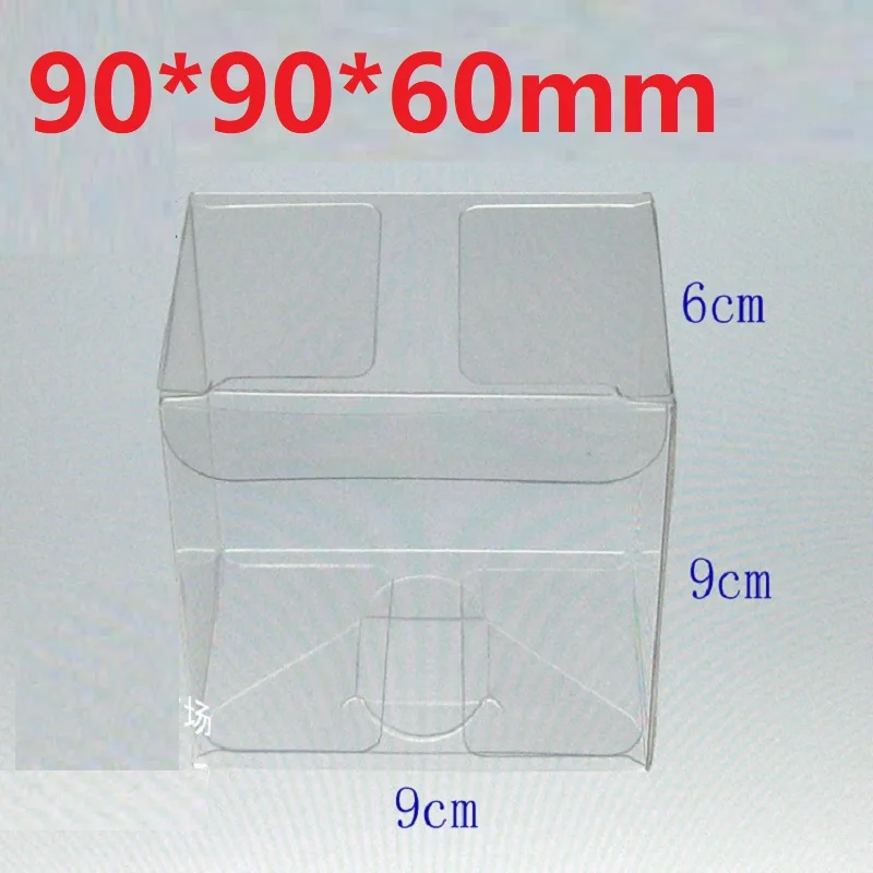 90*90*Wcm Klar, Gennemsigtig Plast PVC Box Form Gaver Max Party Candy Box Cupcake Emballage Bryllup Part Fordel af Forbrugsstoffer