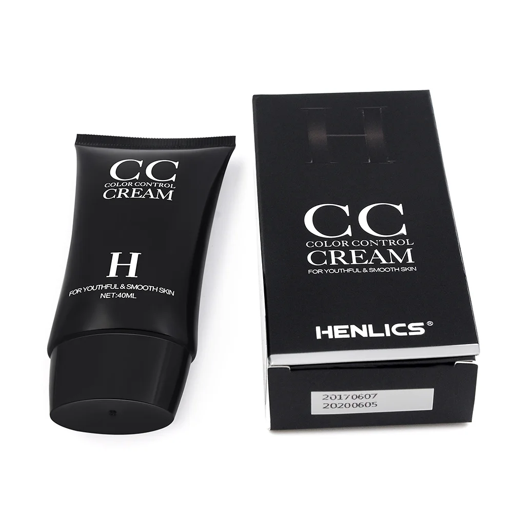 HENLICS Perfekt Fuld Dækning SPF35 BB Cream Foundation Makeup CC Cream Ansigt Make Up Oil Control Fugtgivende Concealer
