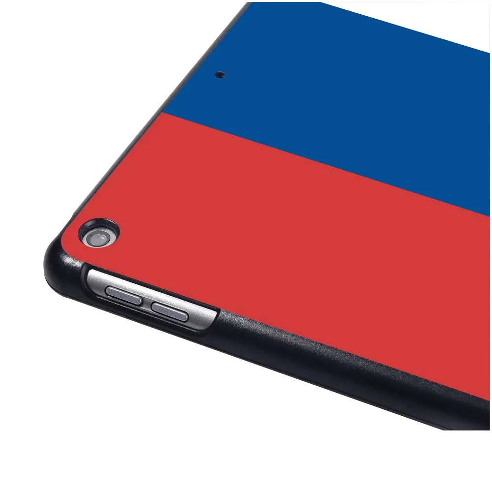 Nationale Flag Serie Cover Case til Apple IPad, 8 2020 10,2 Tommer Flerfarvet Anti-falde Hårdt Plast Shell Tablet Tilfælde + Pen