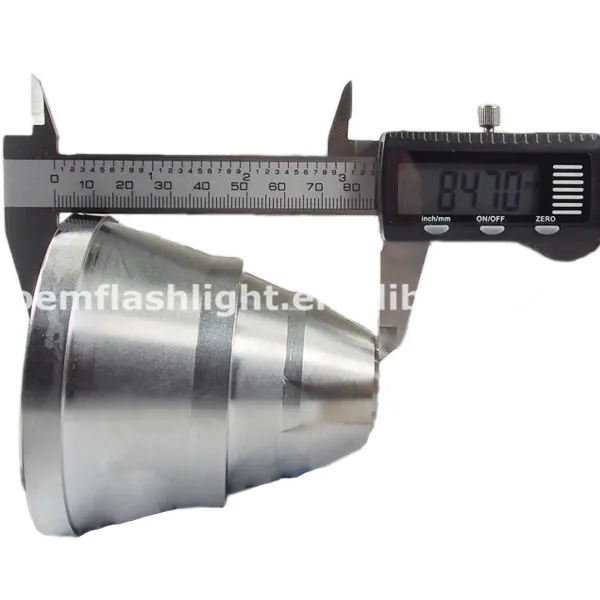 86.2 mm(D) x 84.7 mm(H) SMO Aluminium Reflektor for SST-90 / SBT-90 / SBT-70