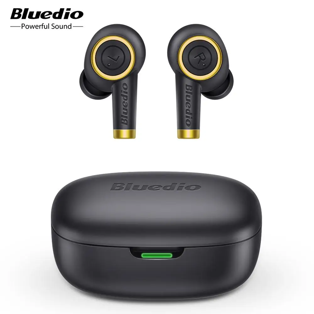 Den Trådløse Bluetooth Øretelefoner Bluedio Partikel TWS Trådløse Hovedtelefoner Headset TWS I-øret Øretelefoner