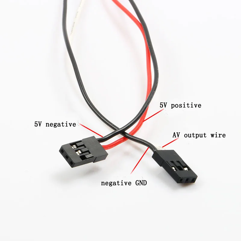 5PCS Gopro 3 3+ 4-Video Output Kabel-Audio og Ultra-tynd Tråd, Mini-USB-Line Reservedele til RC Børsteløs Gimbal FPV Drone