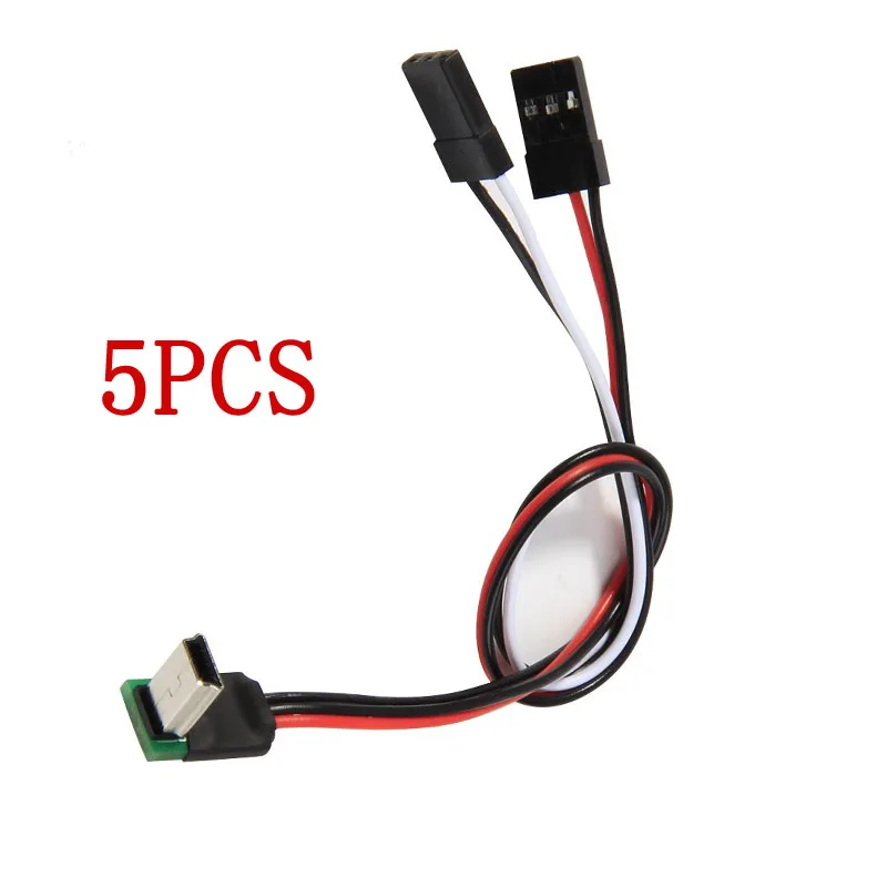 5PCS Gopro 3 3+ 4-Video Output Kabel-Audio og Ultra-tynd Tråd, Mini-USB-Line Reservedele til RC Børsteløs Gimbal FPV Drone