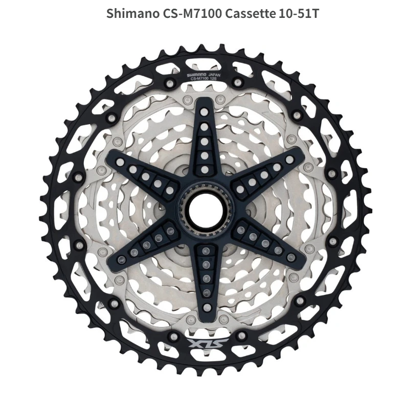 Shimano SLX CS M7100 Kassette Sprocke M7100 Friløb Tandhjul Mountainbike-MTB 12-Hastighed 10-45T 10-51T SLX Kassette Tandhjul