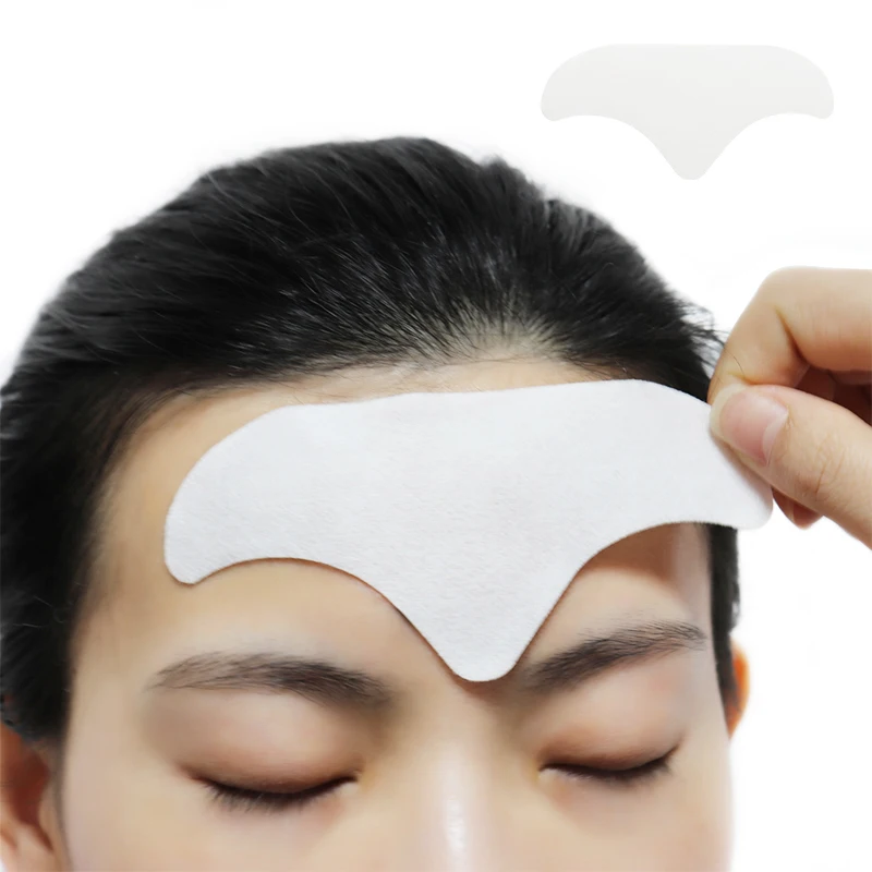 10 stk Pande Linje Fjernelse Anti-rynke Klistermærker rynke panden Treatment Anti-aging Løfte Masken Patch Hud Pleje Facial bomuld Pad