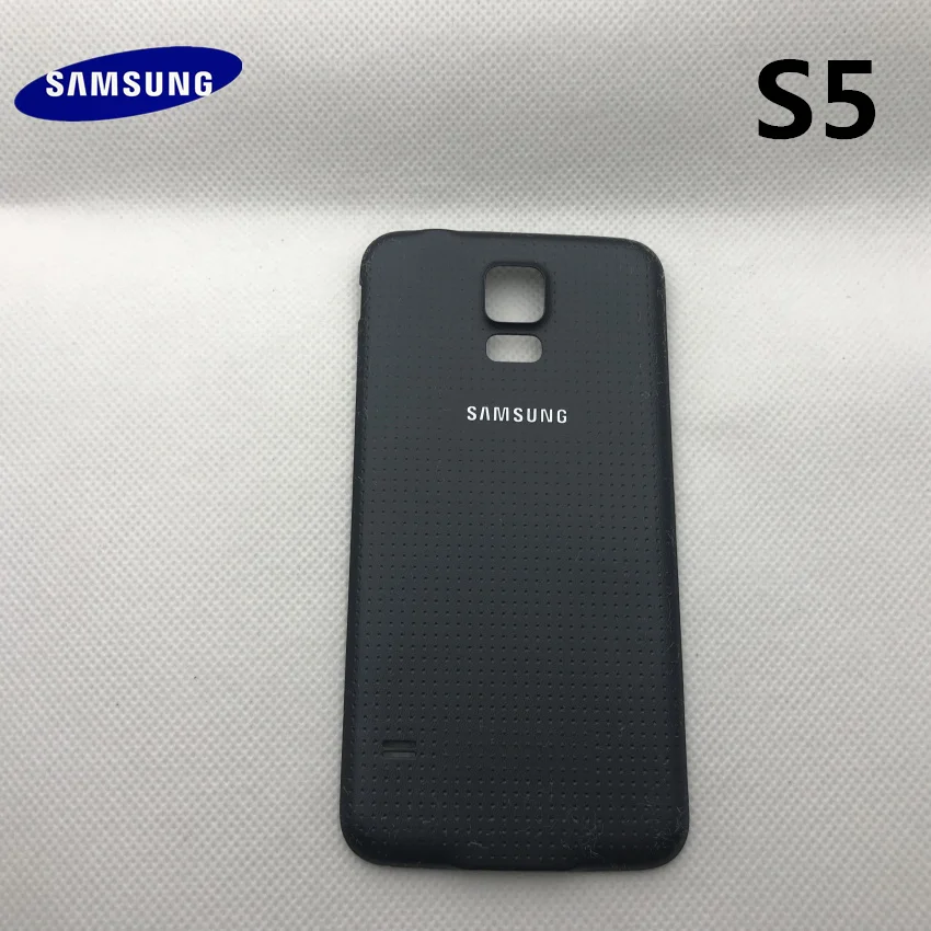 Tilbage Boliger Til Samsung Galaxy S5 i9600 G900 Tilbage Dække Sagen Batteri bagpanel Erstatning For SAMSUNG S5 Batteri Cover