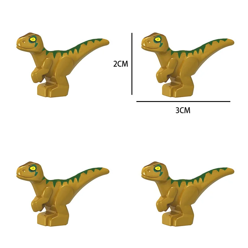 20Pcs Mini-Dinosaur Zoo Dinosaur Æg DIY Tilbehør til Scene-konstruktion af Model byggesten Legetøj Gaver