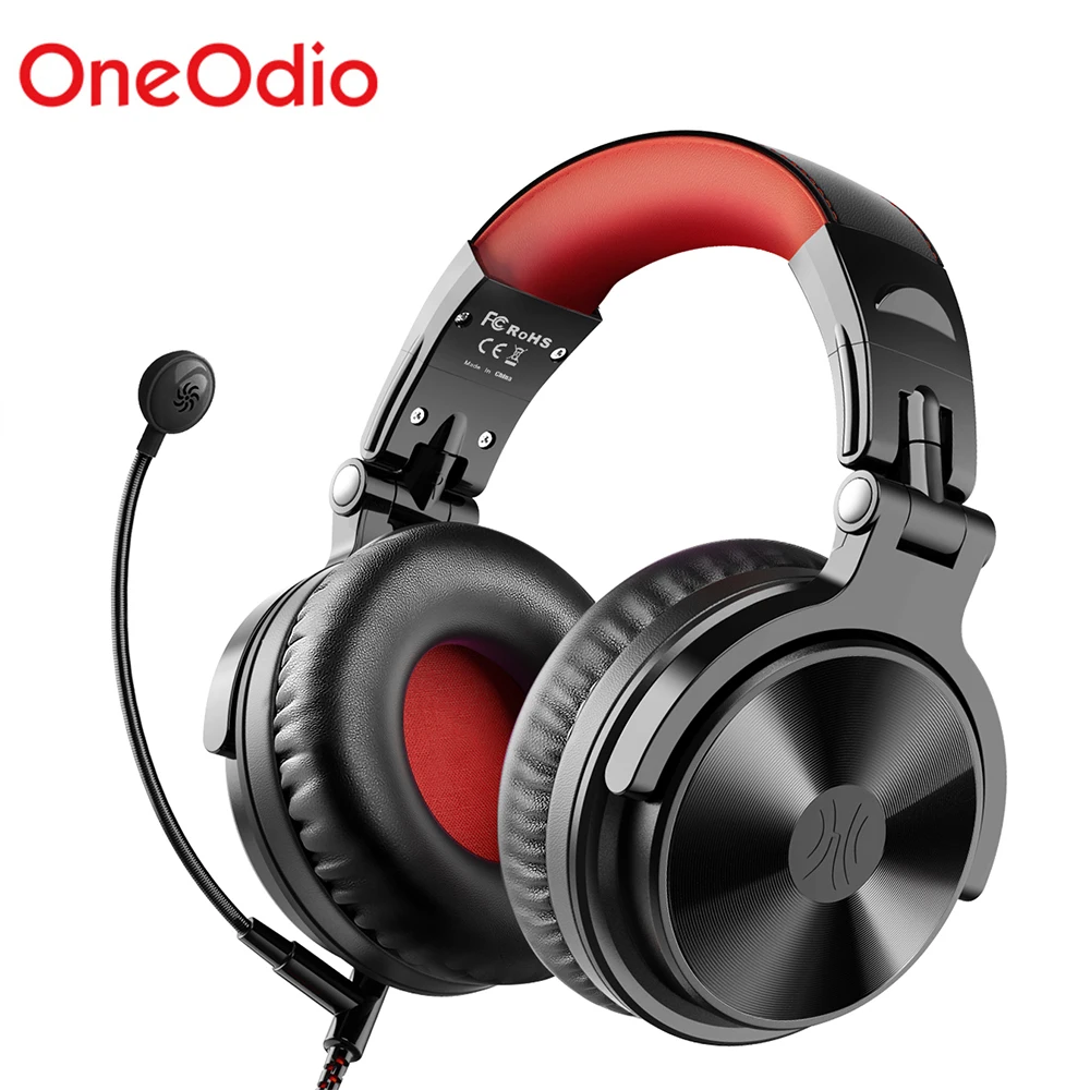 OneOdio Trådløse Bluetooth Hovedtelefoner Med Udvidet Mic HIFI Stereo Trådløse Bluetooth-5.0 Gaming Headset Til Telefonen Computer PC
