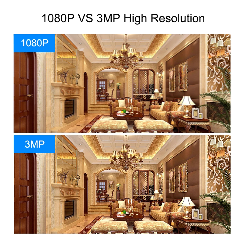 HD 1080P Dobbelt Linse PTZ Wifi 8XP Zoom Kamera indendørs Auto Tracking Cloud CCTV Sikkerhed i Hjemmet IP-Kamera 3MP Lyd Speed Dome Kamera