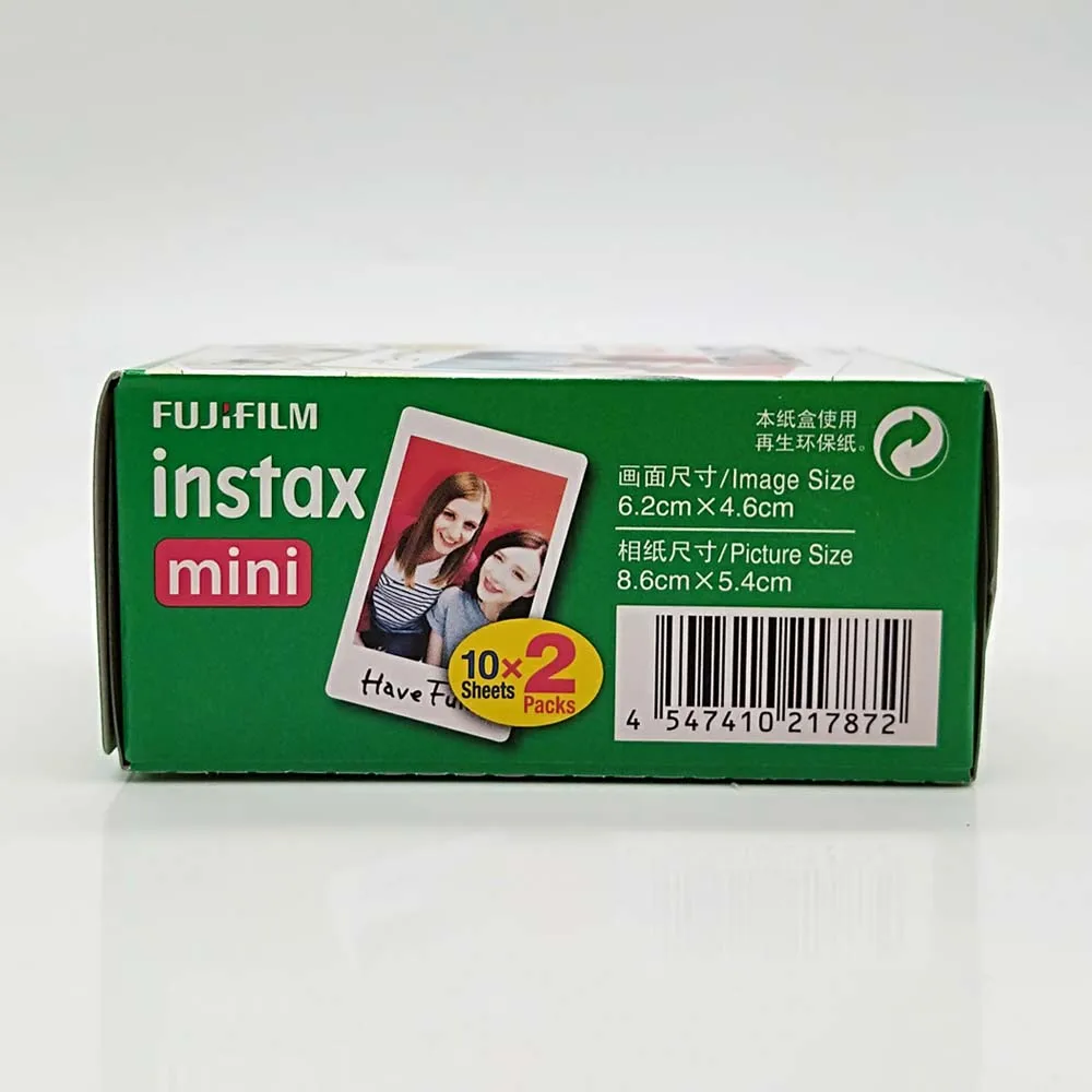 Fujifilm Instax Mini Instant Film (5 Twin Packs, 100 Antal Billeder)+60 Mærkat Billeder+10 Plast Bruser Billeder+20 Papir Billeder