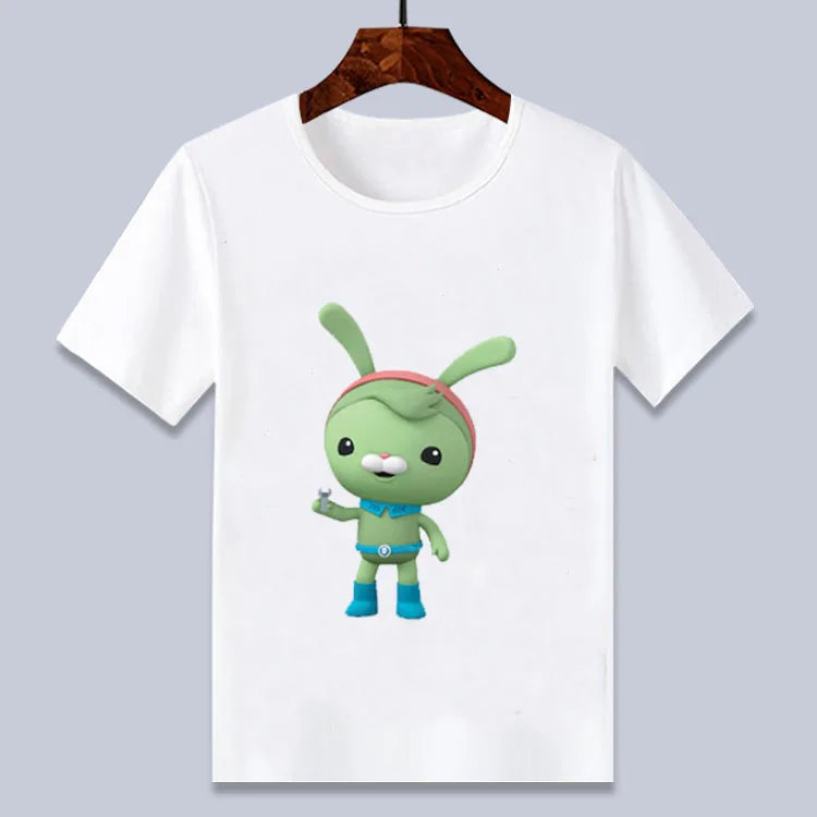 SJOVE Octonauts print T -Shirt Tegnefilm Trykt t-Shirts t-shirt til drenge/ piger 4 6 8 10 12 14T