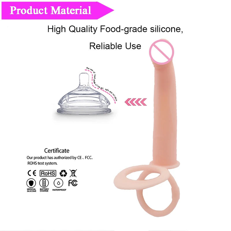 Erotics Legetøj Accessorie Kvinder, Sex Dobbelt Anal Realistisk Penis Stor Dildo Anal Plug Cock Ring Butt Plug Voksen Spil Produkt